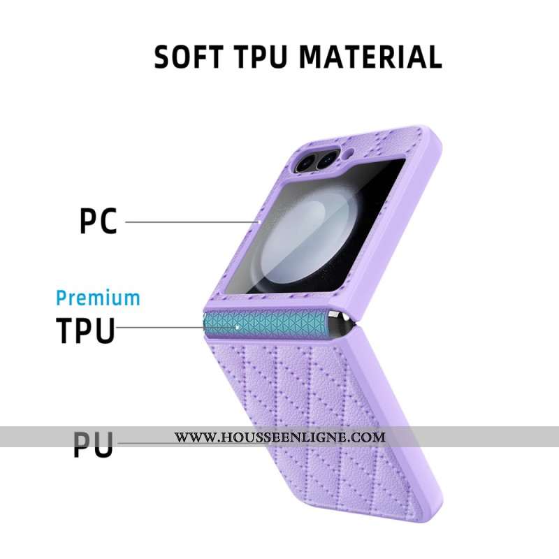 Coque Samsung Galaxy Z Flip 7 FE / Z Flip 6 Matelassée