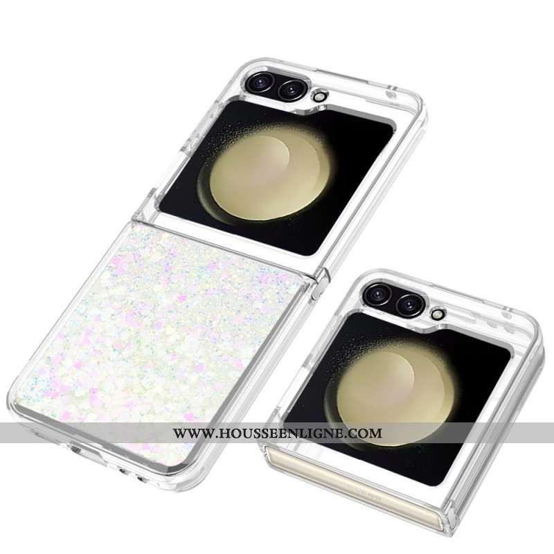 Coque Samsung Galaxy Z Flip 7 FE / Z Flip 6 Paillettes