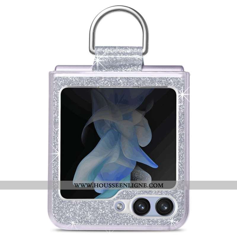 Coque Samsung Galaxy Z Flip 7 FE / Z Flip 6 Paillettes et Strass