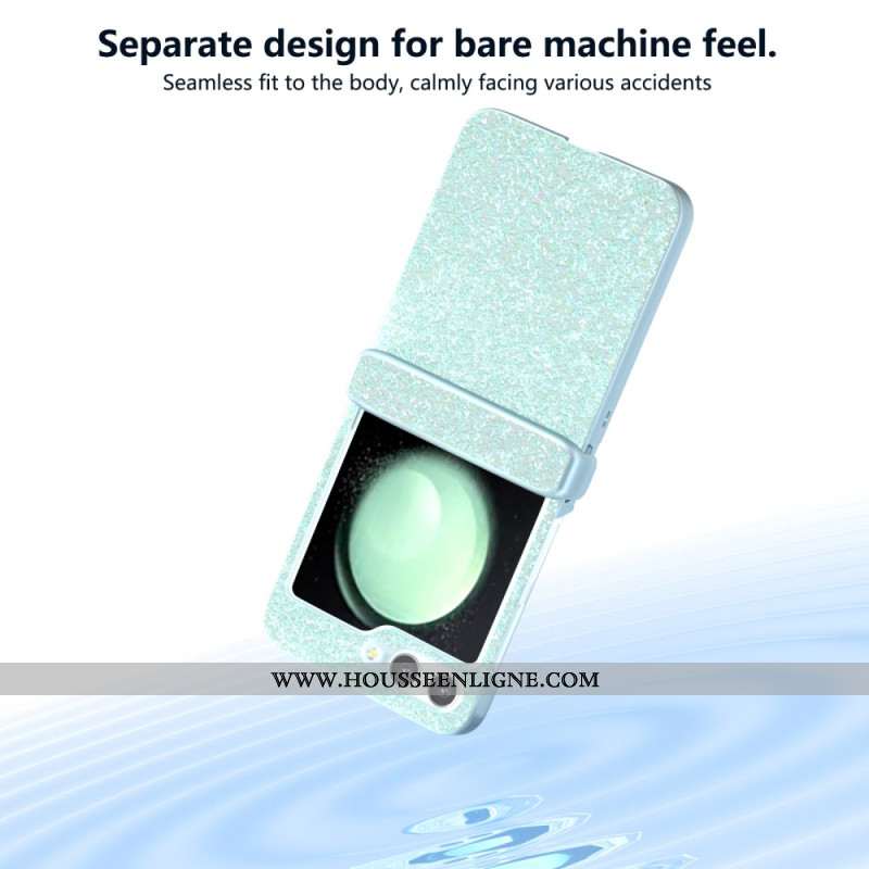 Coque Samsung Galaxy Z Flip 7 FE / Z Flip 6 Pailletée