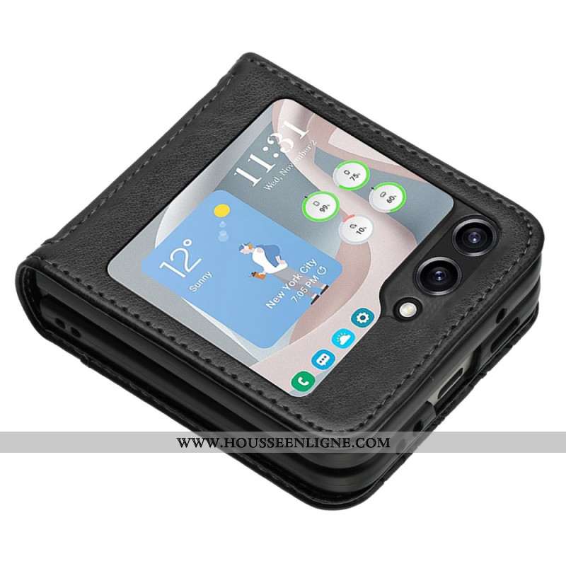 Coque Samsung Galaxy Z Flip 7 FE / Z Flip 6 Papillons et Fleurs