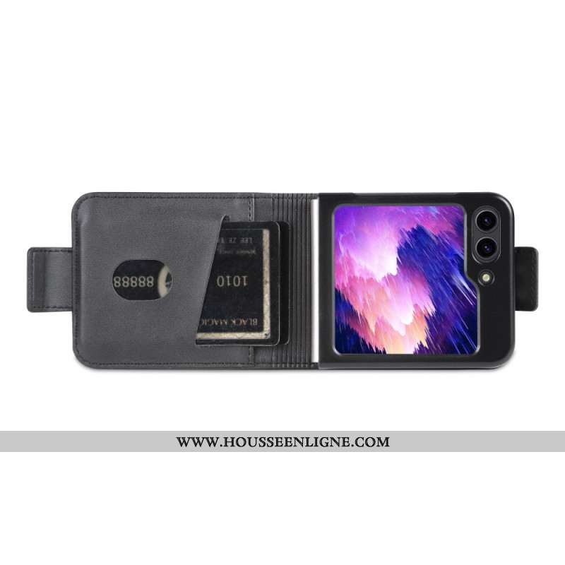 Coque Samsung Galaxy Z Flip 7 FE / Z Flip 6 Porte-Cartes AZNS