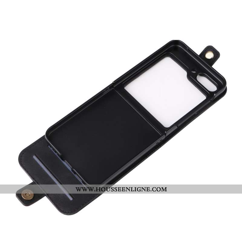 Coque Samsung Galaxy Z Flip 7 FE / Z Flip 6 Porte-Cartes YIKATU