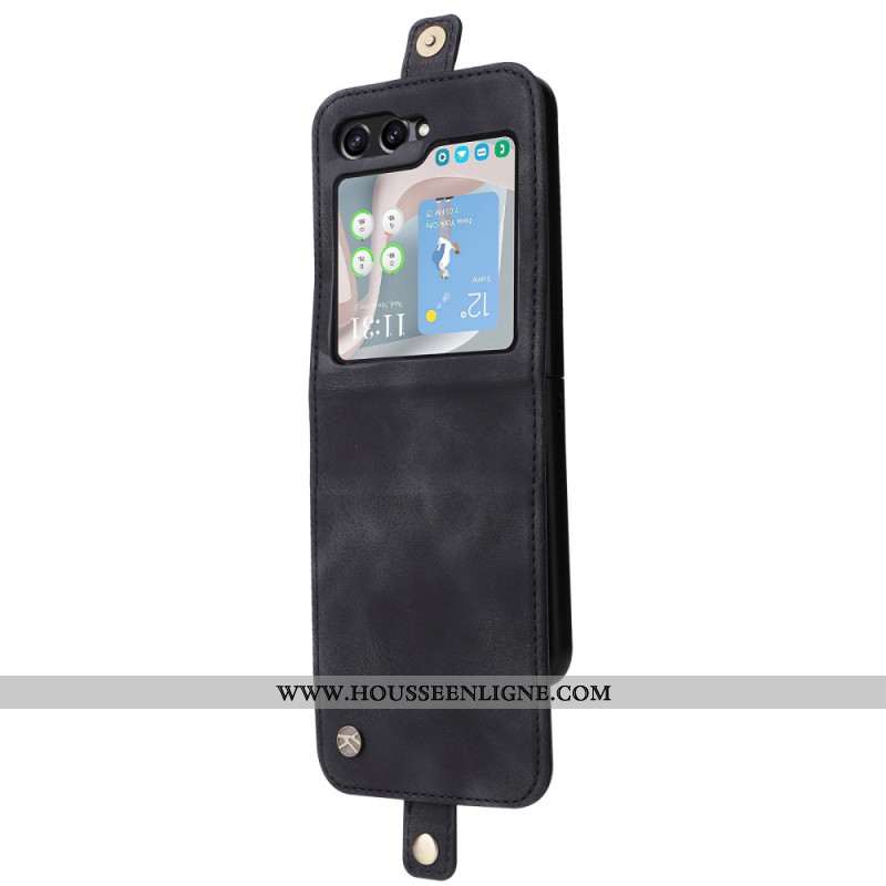 Coque Samsung Galaxy Z Flip 7 FE / Z Flip 6 Porte-Cartes YIKATU