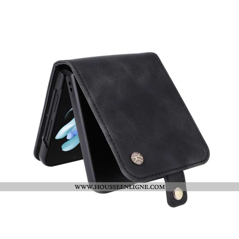 Coque Samsung Galaxy Z Flip 7 FE / Z Flip 6 Porte-Cartes YIKATU