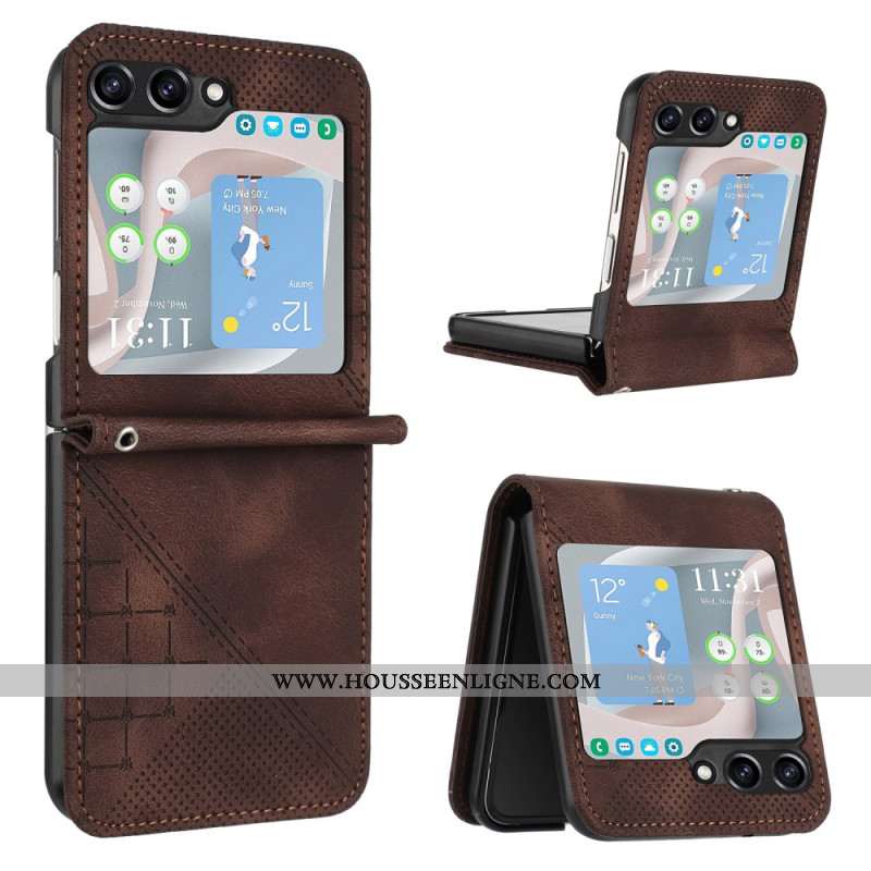 Coque Samsung Galaxy Z Flip 7 FE / Z Flip 6 Portefeuille Motif