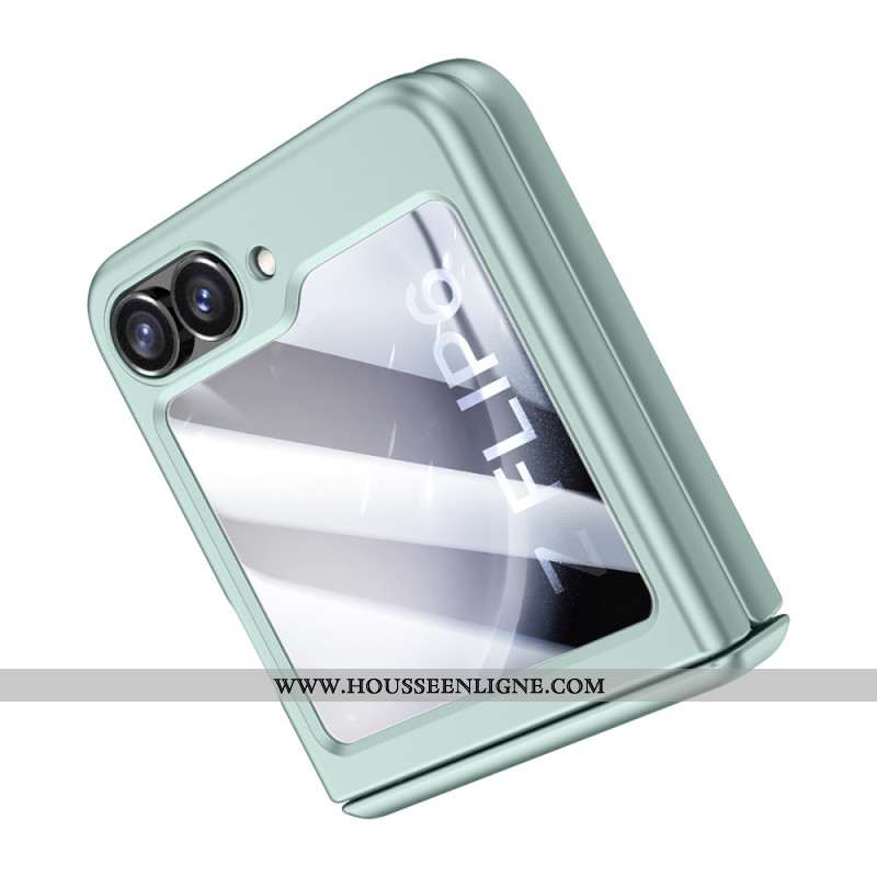 Coque Samsung Galaxy Z Flip 7 FE / Z Flip 6 Protection de Charnière et Film Écran Arrière en Verre T
