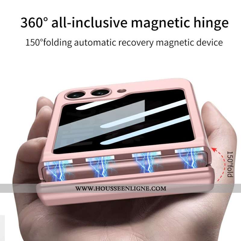 Coque Samsung Galaxy Z Flip 7 FE / Z Flip 6 Protection Écran Anti-Espion GKK