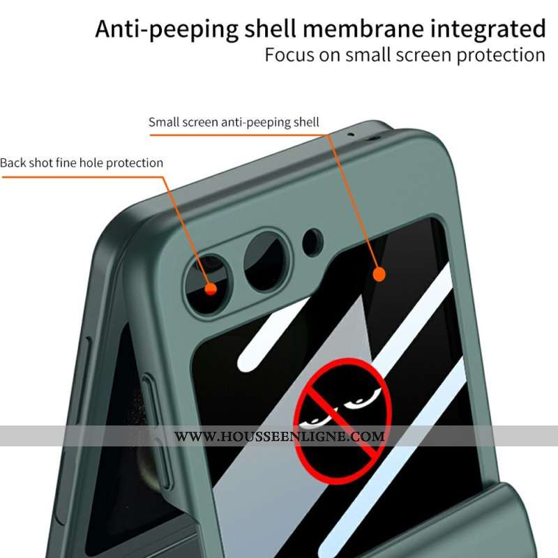 Coque Samsung Galaxy Z Flip 7 FE / Z Flip 6 Protection Écran Anti-Espion GKK