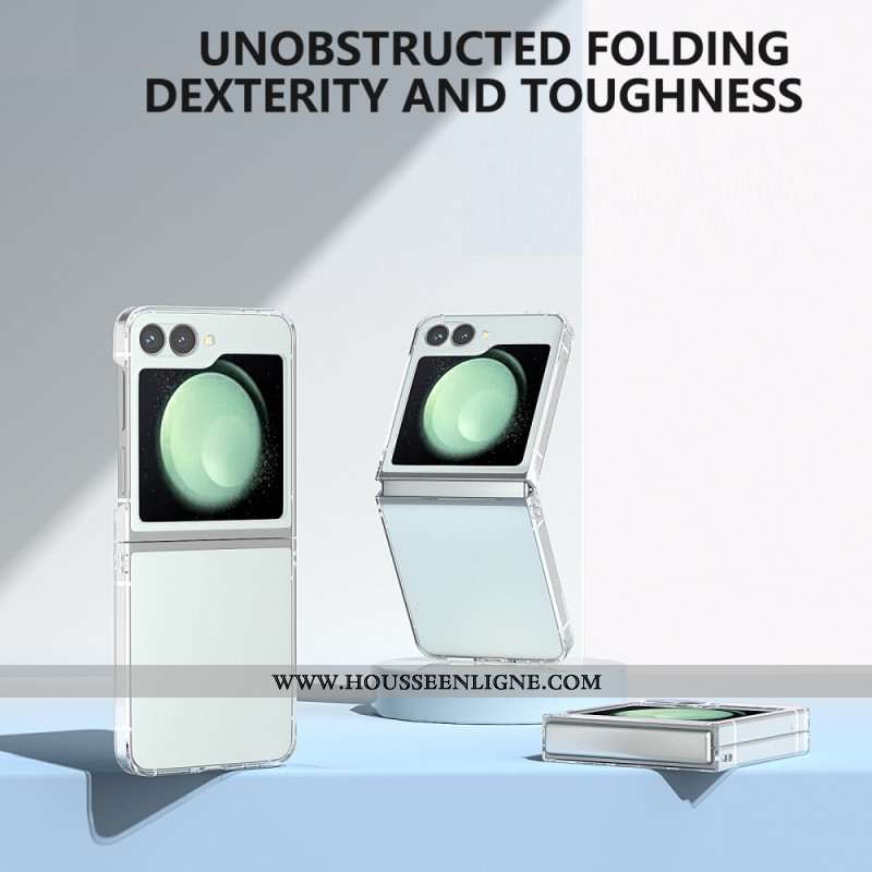 Coque Samsung Galaxy Z Flip 7 FE / Z Flip 6 Rigide Transparente
