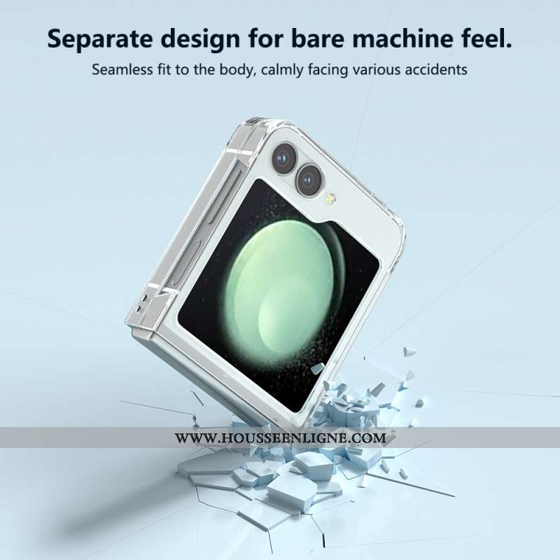 Coque Samsung Galaxy Z Flip 7 FE / Z Flip 6 Rigide Transparente