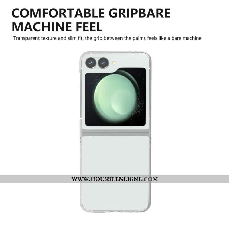 Coque Samsung Galaxy Z Flip 7 FE / Z Flip 6 Rigide Transparente