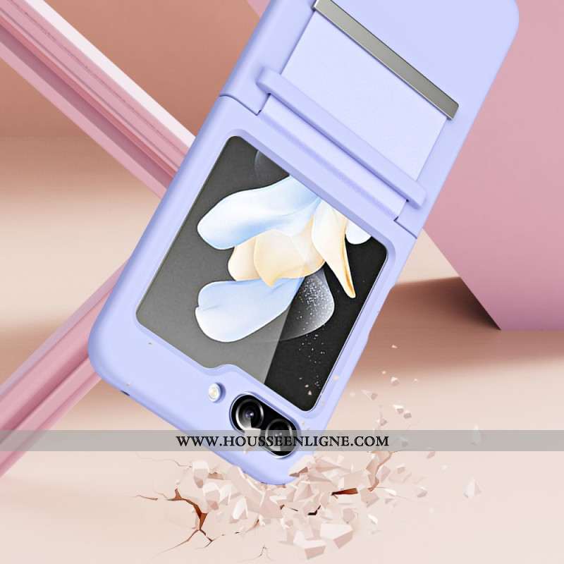 Coque Samsung Galaxy Z Flip 7 FE / Z Flip 6 Rigide avec Sangle Rétractable