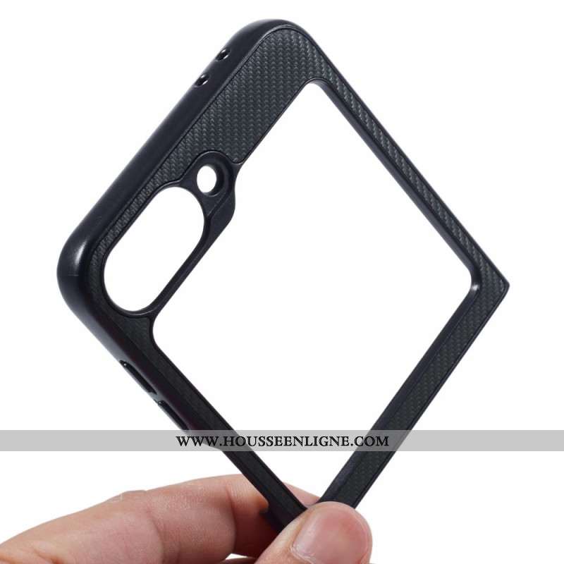 Coque Samsung Galaxy Z Flip 7 FE / Z Flip 6 Simili Cuir X-LEVEL