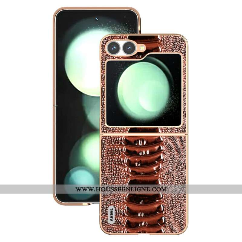 Coque Samsung Galaxy Z Flip 7 FE / Z Flip 6 Style Croco