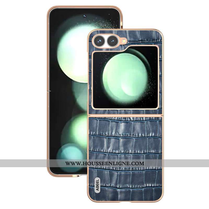 Coque Samsung Galaxy Z Flip 7 FE / Z Flip 6 Style Crocodile