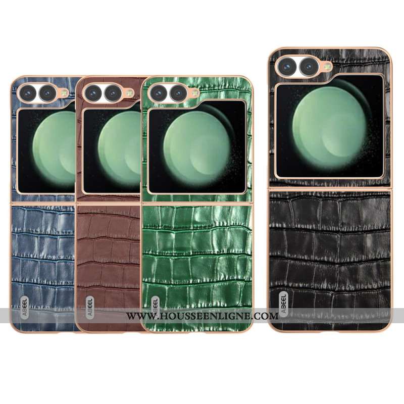 Coque Samsung Galaxy Z Flip 7 FE / Z Flip 6 Style Crocodile