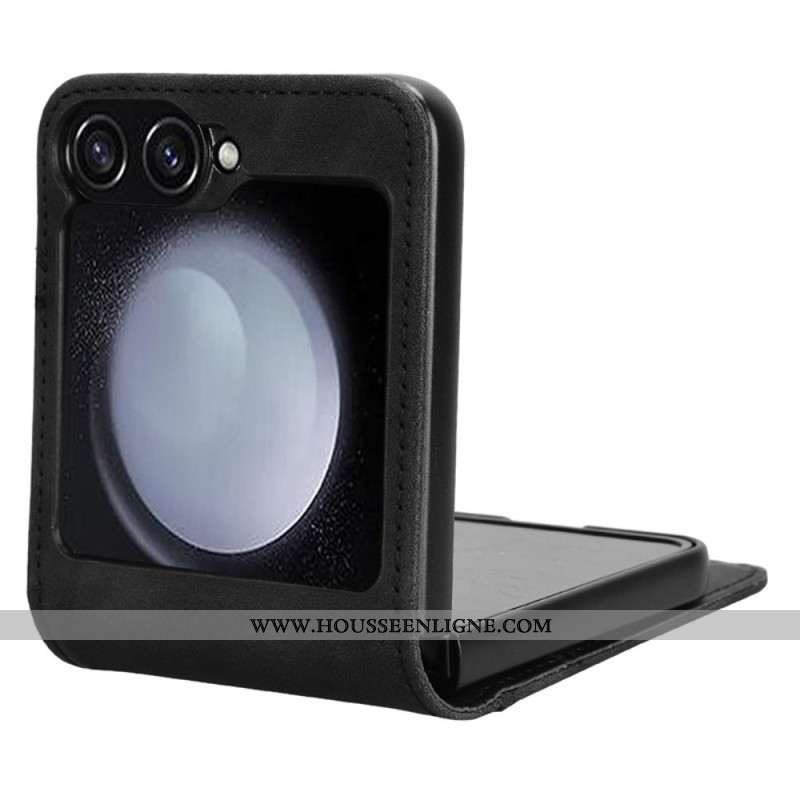 Coque Samsung Galaxy Z Flip 7 FE / Z Flip 6 Style Cuir Porte-Cartes