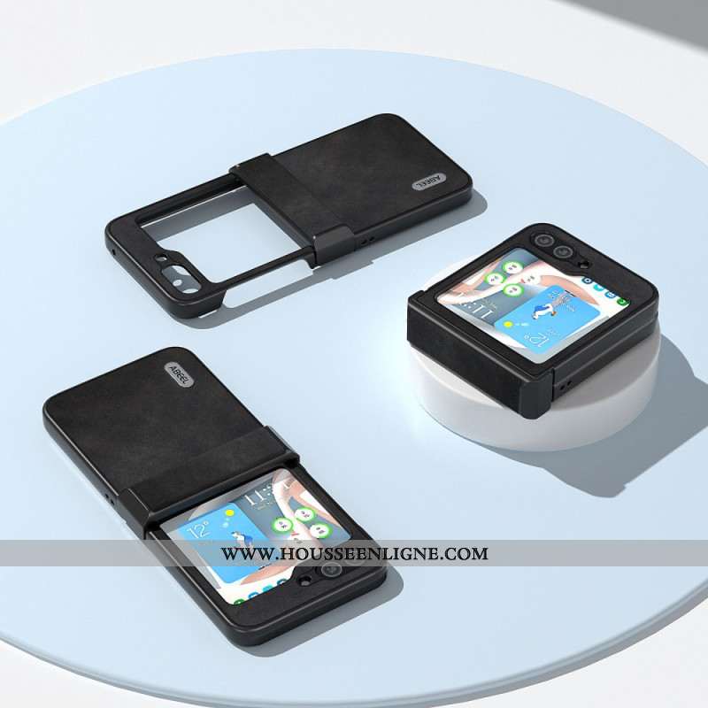 Coque Samsung Galaxy Z Flip 7 FE / Z Flip 6 Style Cuir Vintage ABEEL