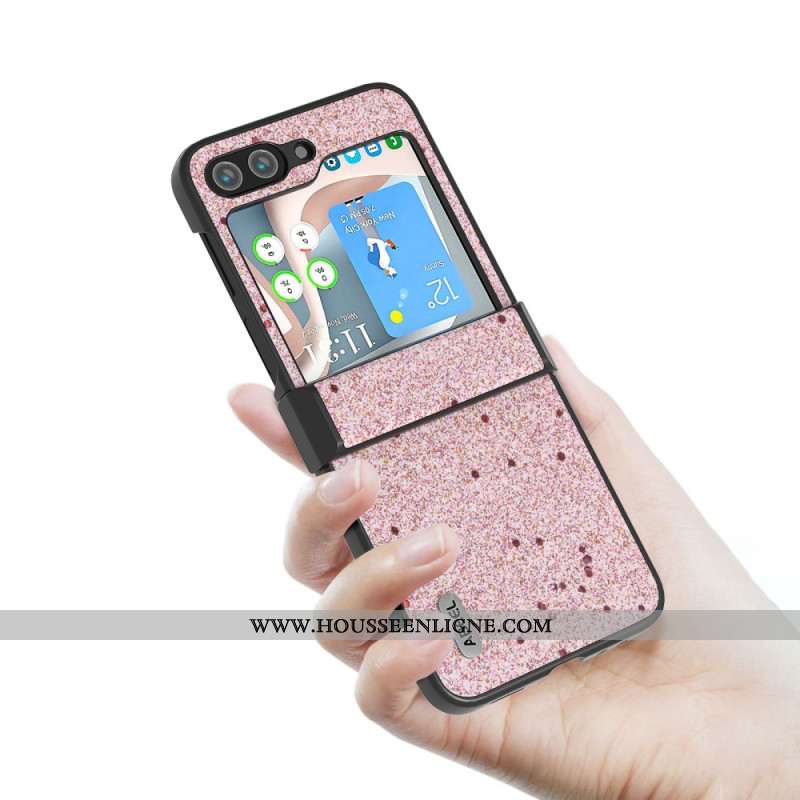Coque Samsung Galaxy Z Flip 7 FE / Z Flip 6 Surface Scintillante ABEEL