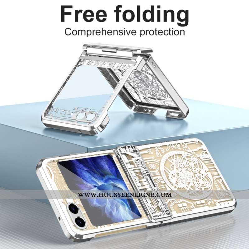 Coque Samsung Galaxy Z Flip 7 FE / Z Flip 6 Série Légende Mécanique