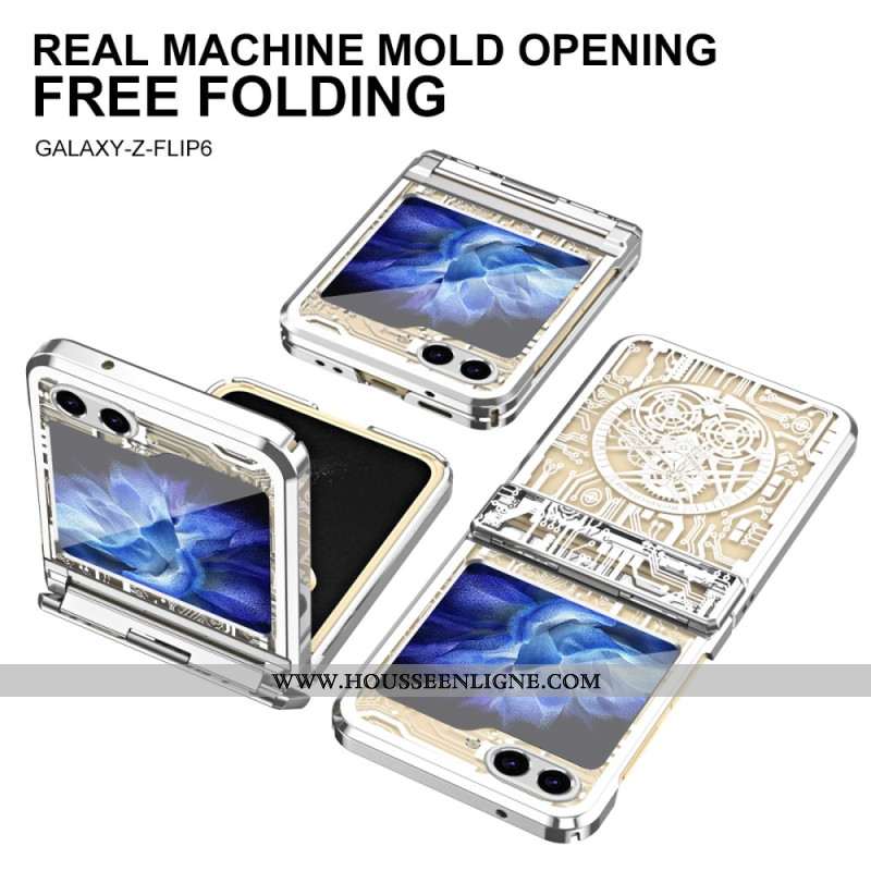 Coque Samsung Galaxy Z Flip 7 FE / Z Flip 6 Série Légende Mécanique