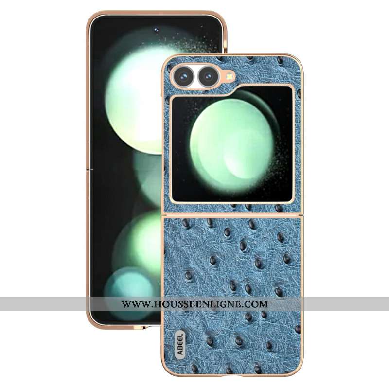 Coque Samsung Galaxy Z Flip 7 FE / Z Flip 6 Texture Autruche