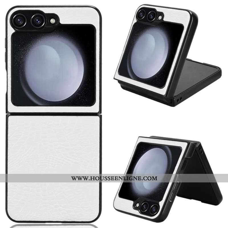 Coque Samsung Galaxy Z Flip 7 FE / Z Flip 6 Texture Crocodile