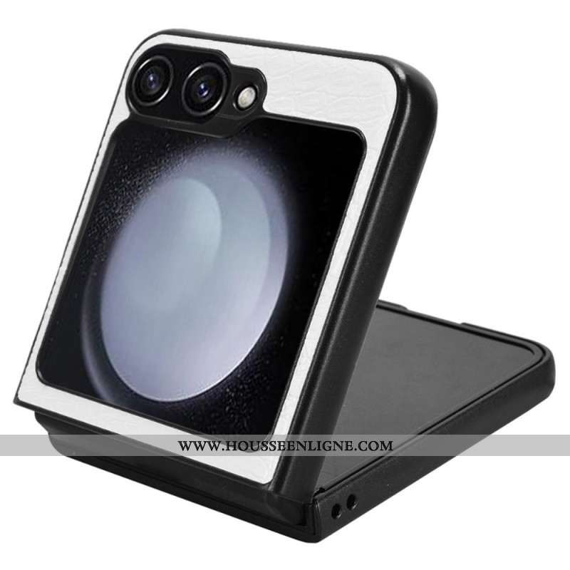 Coque Samsung Galaxy Z Flip 7 FE / Z Flip 6 Texture Crocodile