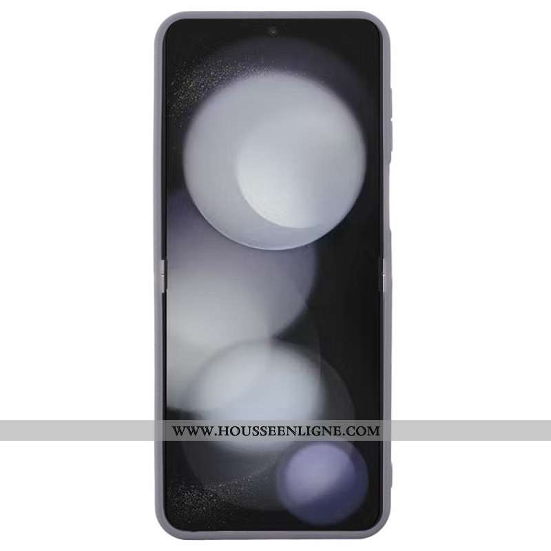 Coque Samsung Galaxy Z Flip 7 FE / Z Flip 6 Texture Cuir