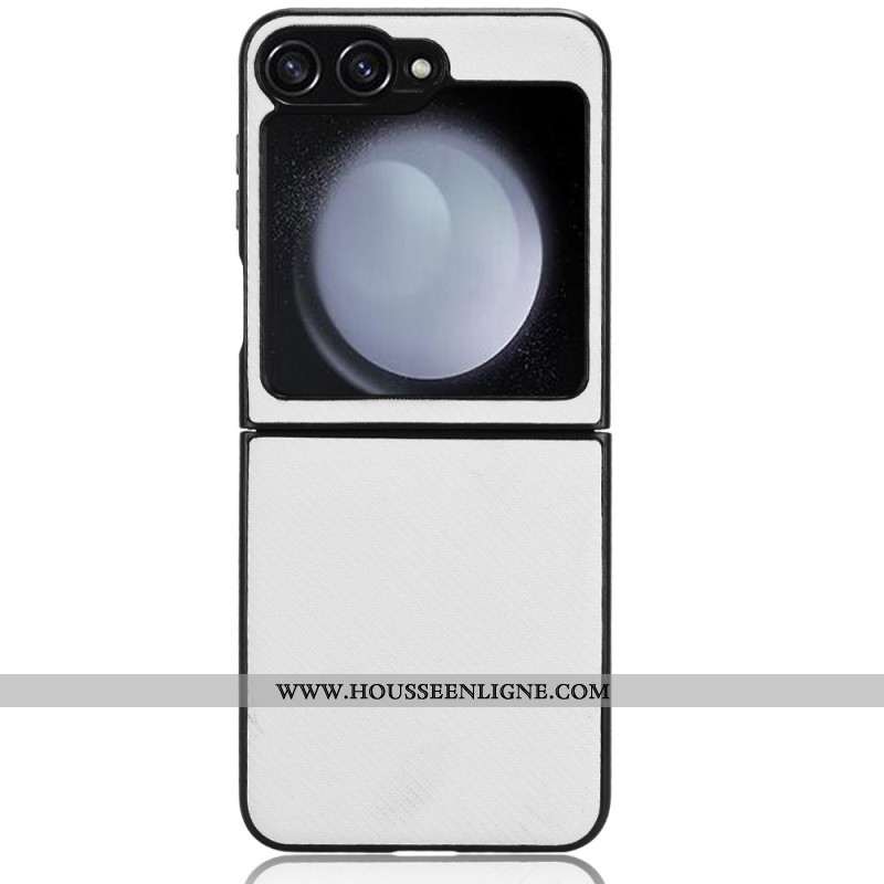 Coque Samsung Galaxy Z Flip 7 FE / Z Flip 6 Texture Fibre Carbone