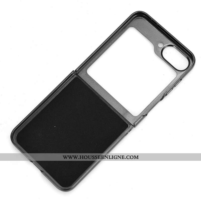 Coque Samsung Galaxy Z Flip 7 FE / Z Flip 6 Texture Fibre Carbone