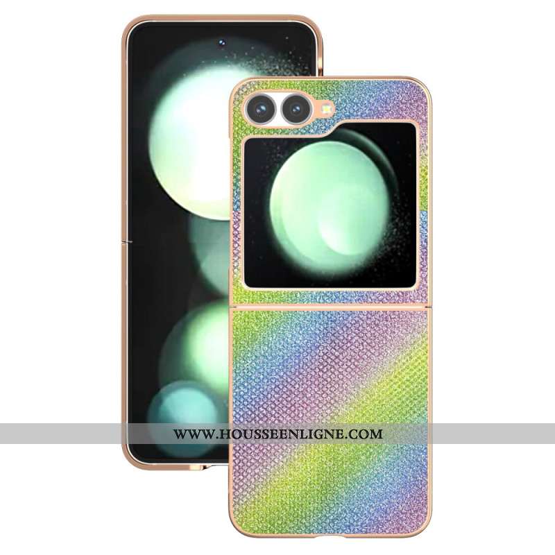 Coque Samsung Galaxy Z Flip 7 FE / Z Flip 6 Texture Strass