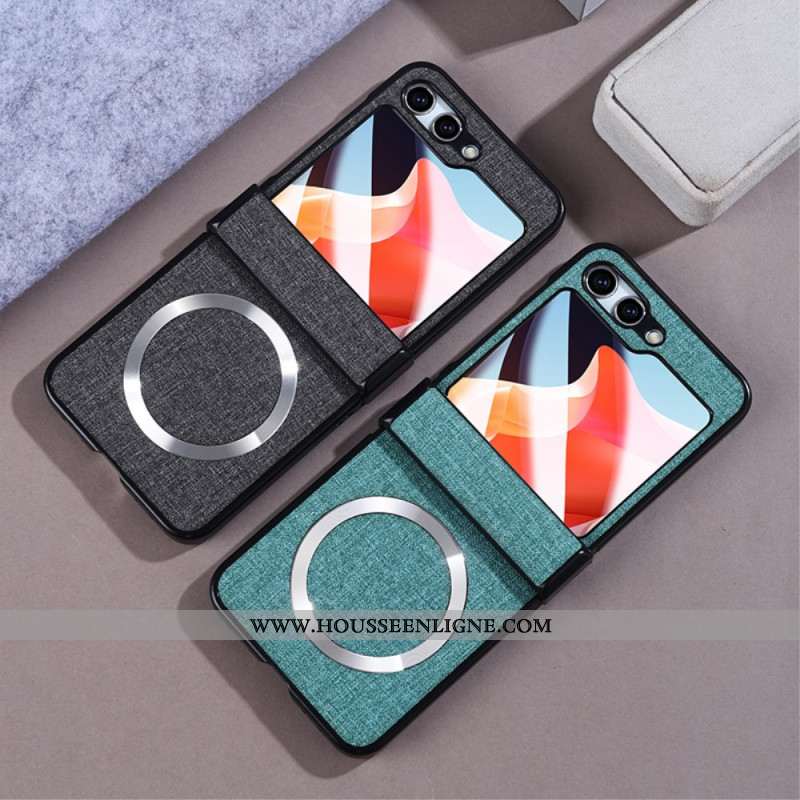 Coque Samsung Galaxy Z Flip 7 FE / Z Flip 6 Texture Tissu