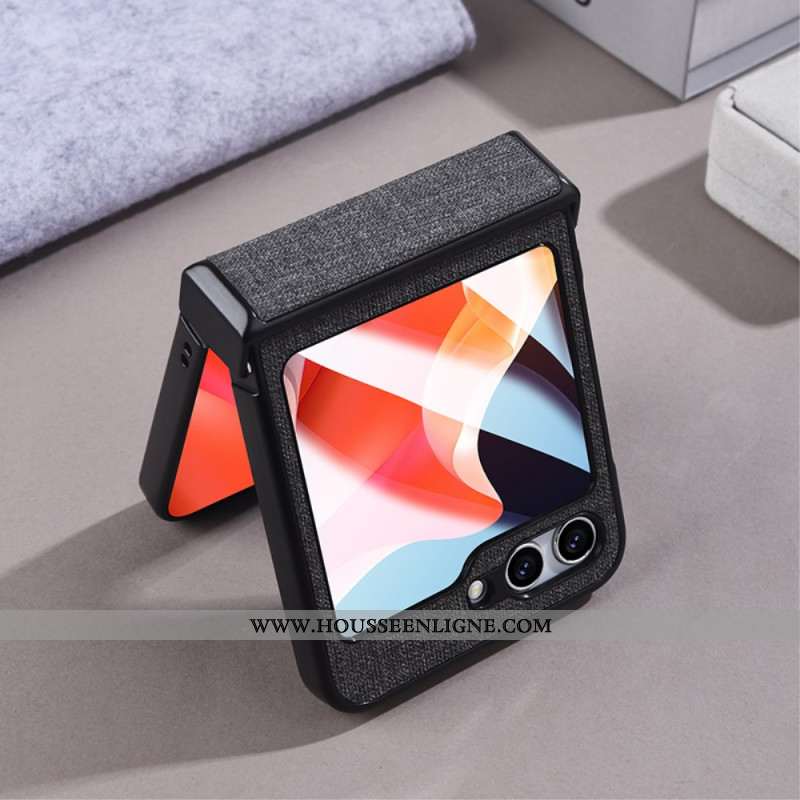Coque Samsung Galaxy Z Flip 7 FE / Z Flip 6 Texture Tissu