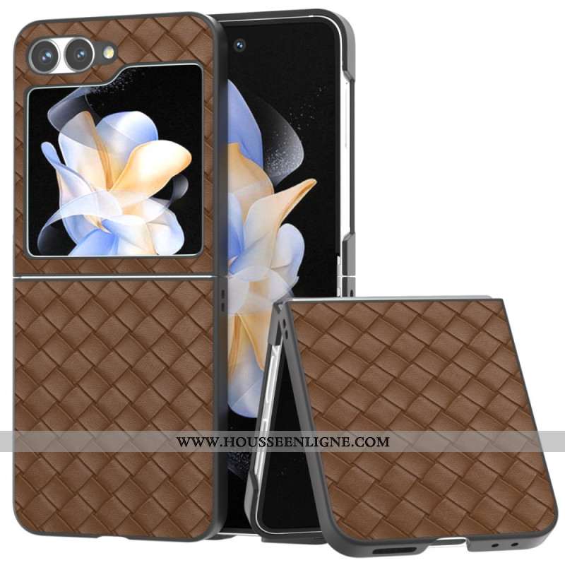 Coque Samsung Galaxy Z Flip 7 FE / Z Flip 6 Texture Tissé