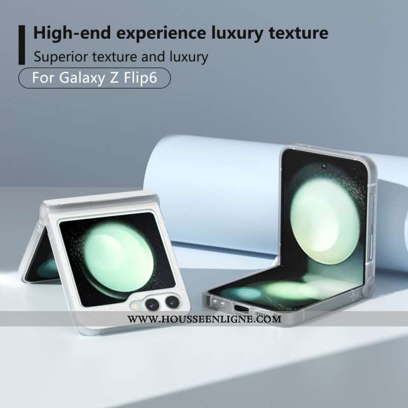 Coque Samsung Galaxy Z Flip 7 FE / Z Flip 6 Texture Tissée