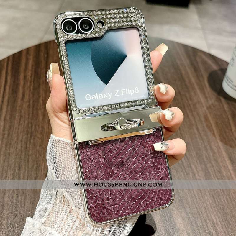 Coque Samsung Galaxy Z Flip 7 FE / Z Flip 6 Texture Écaille de Poisson