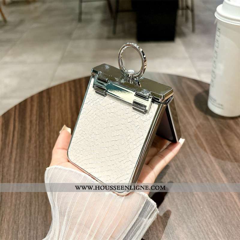 Coque Samsung Galaxy Z Flip 7 FE / Z Flip 6 Texture Écaille de Poisson