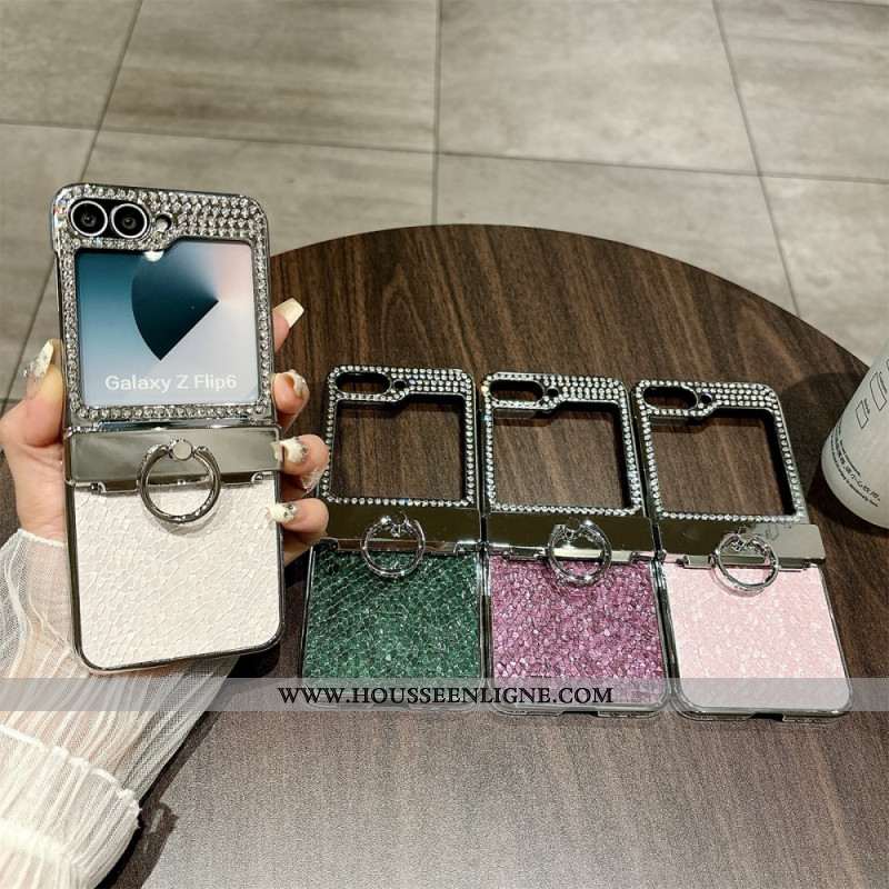 Coque Samsung Galaxy Z Flip 7 FE / Z Flip 6 Texture Écaille de Poisson