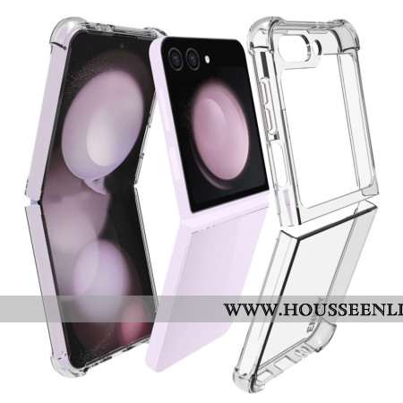 Coque Samsung Galaxy Z Flip 7 FE / Z Flip 6 Transparente Coins Renforcés ENKAY