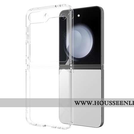 Coque Samsung Galaxy Z Flip 7 FE / Z Flip 6 Transparente Design Monobloc