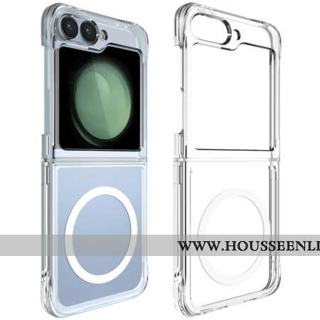 Coque Samsung Galaxy Z Flip 7 FE / Z Flip 6 Transparente Magnétique