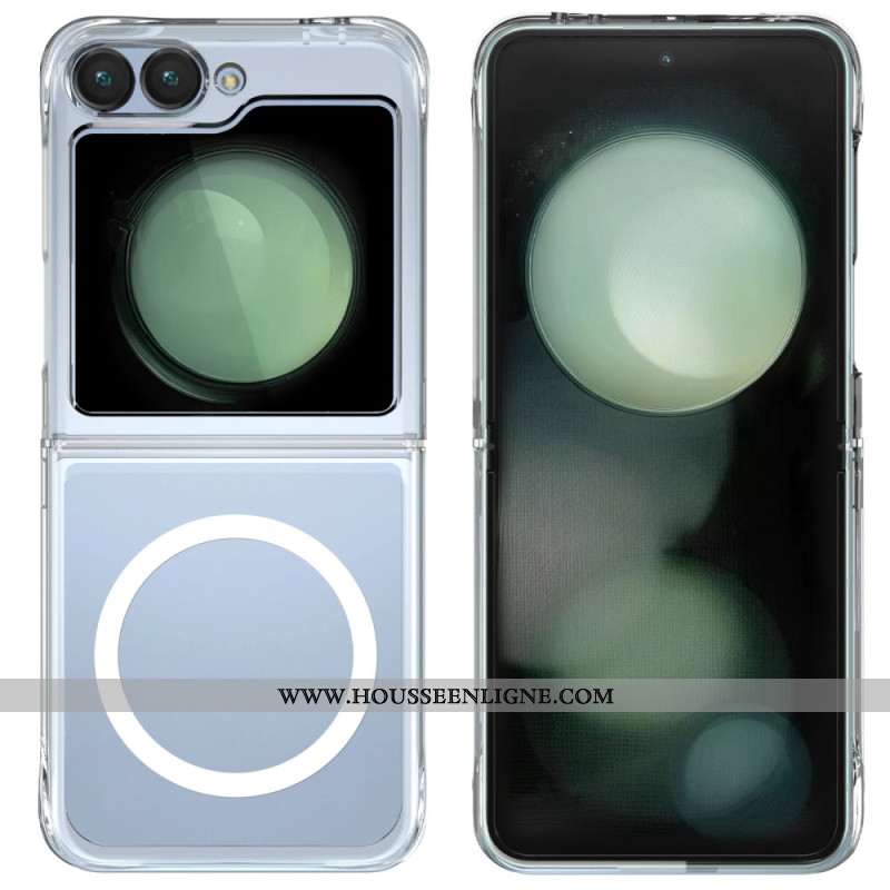 Coque Samsung Galaxy Z Flip 7 FE / Z Flip 6 Transparente Magnétique