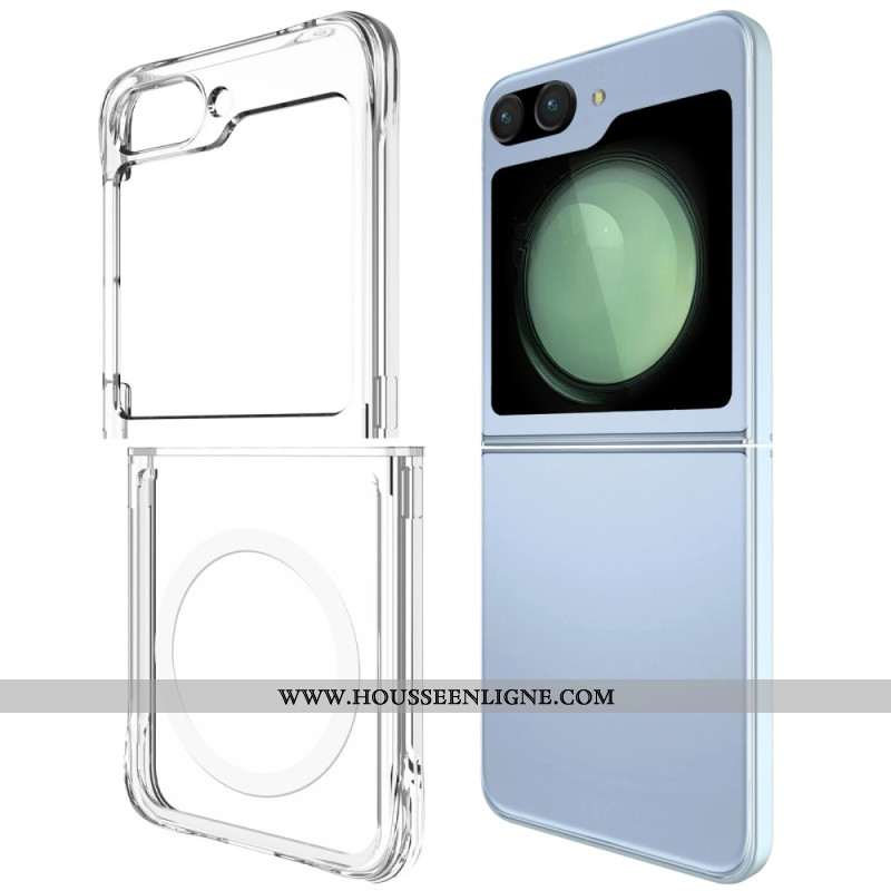 Coque Samsung Galaxy Z Flip 7 FE / Z Flip 6 Transparente Magnétique