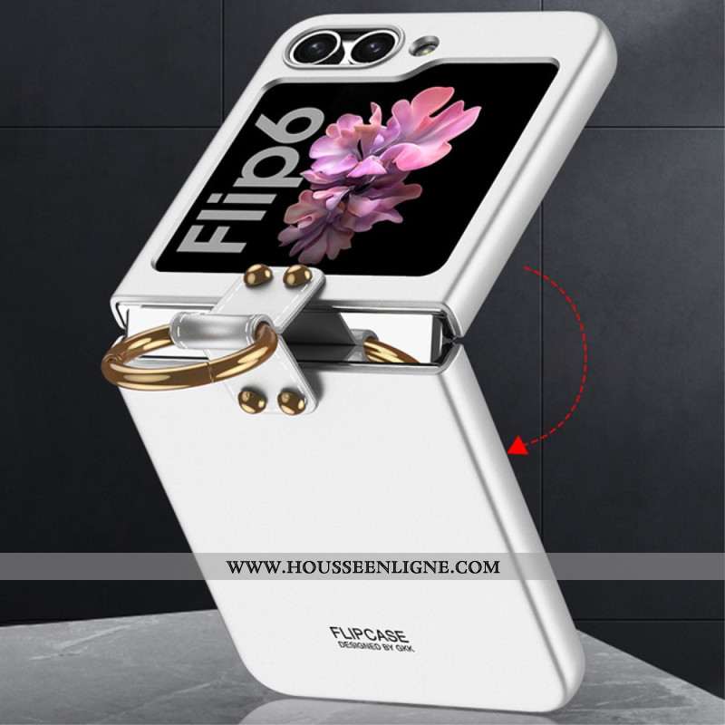Coque Samsung Galaxy Z Flip 7 FE / Z Flip 6 Ultra Mince et Anneau GKK