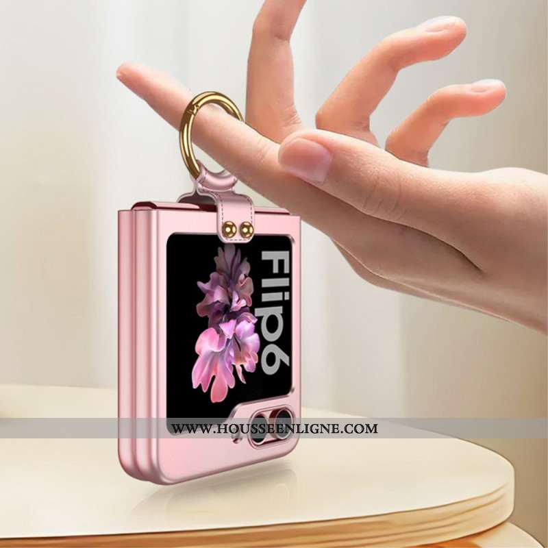 Coque Samsung Galaxy Z Flip 7 FE / Z Flip 6 Ultra Mince et Anneau GKK