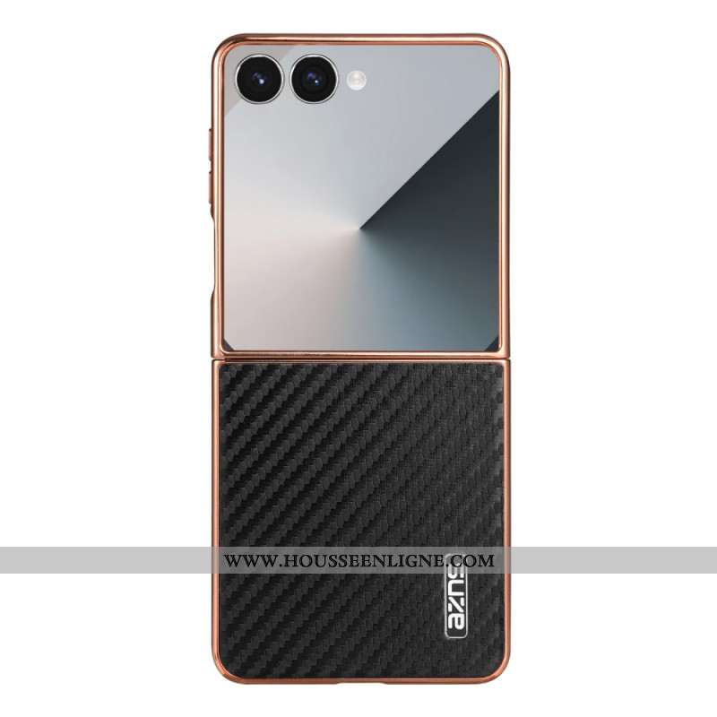 Coque Samsung Galaxy Z Flip 7 Fibre Carbone AZNS