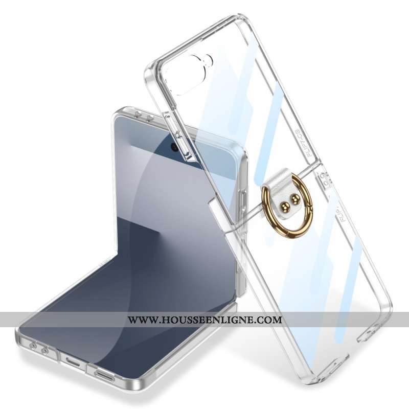 Coque Samsung Galaxy Z Flip 7 Film Protecteur et Support-Anneau GKK