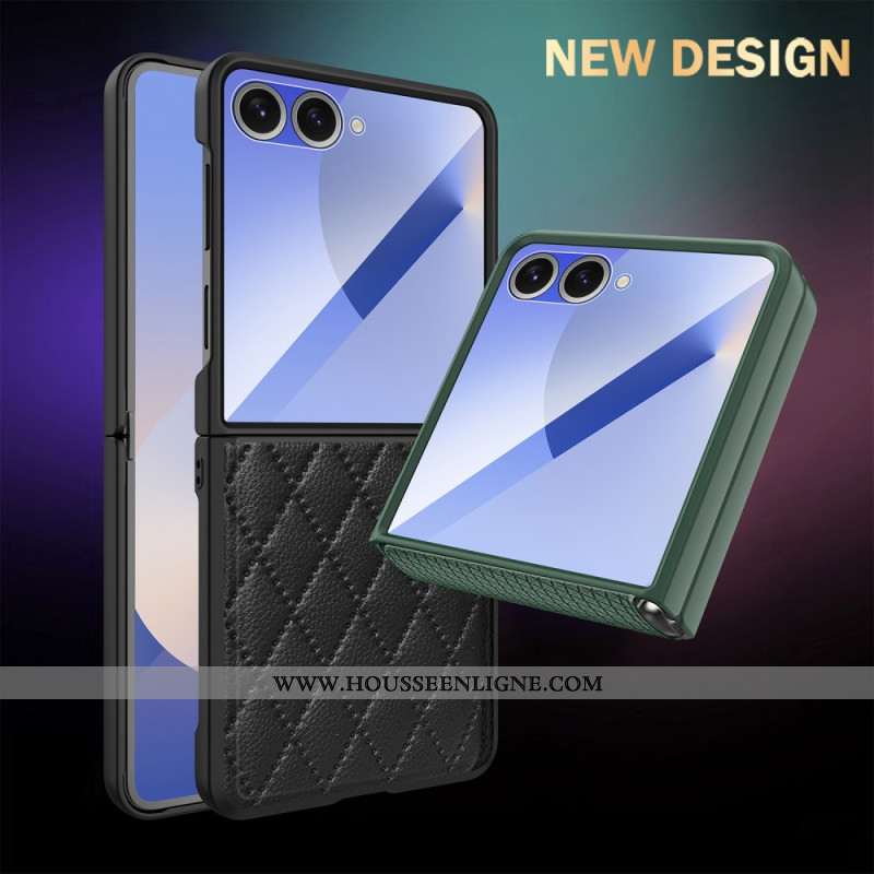 Coque Samsung Galaxy Z Flip 7 Fine Matelassée